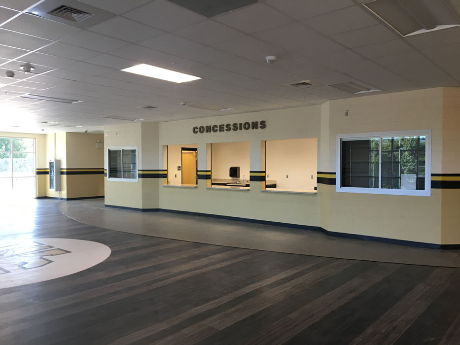 Western Guilford H S New Gymnasium