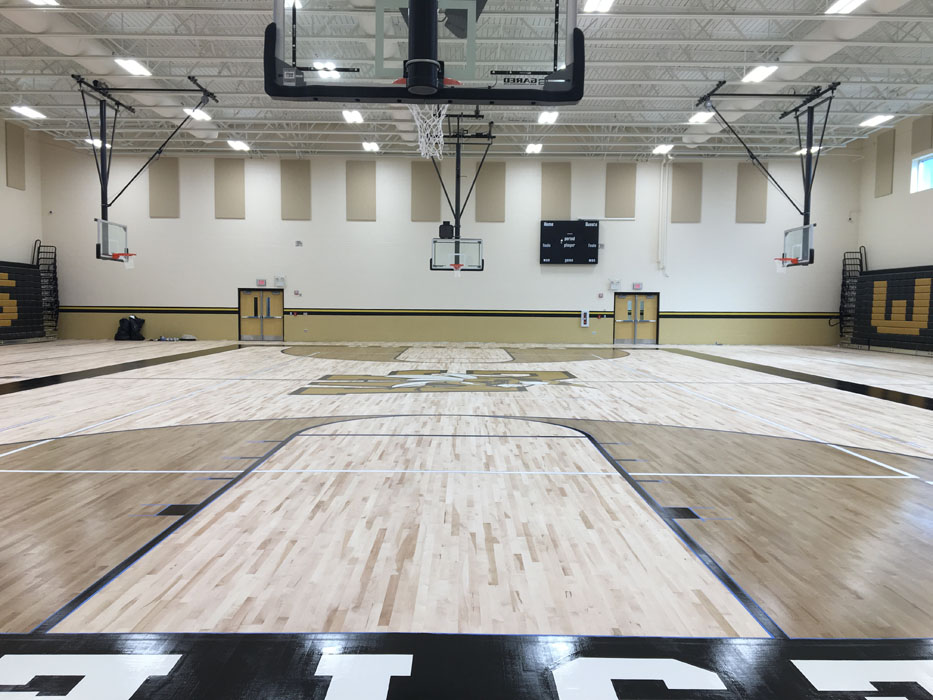 Western Guilford H S New Gymnasium